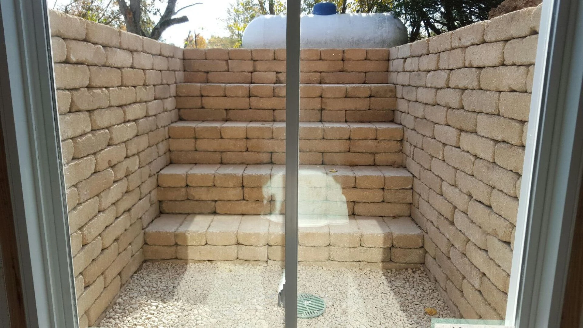 Custom Stone Window Well