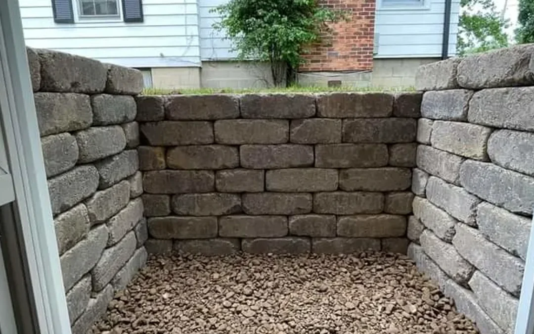 Custom Stone Window Well