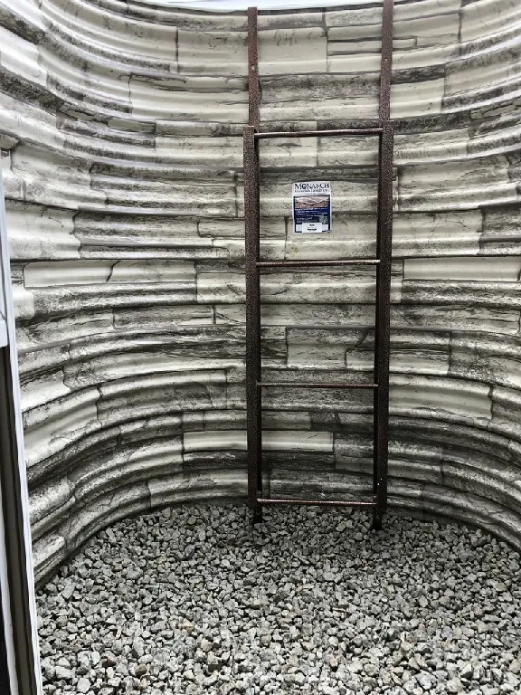 Stone View Egress Window Well