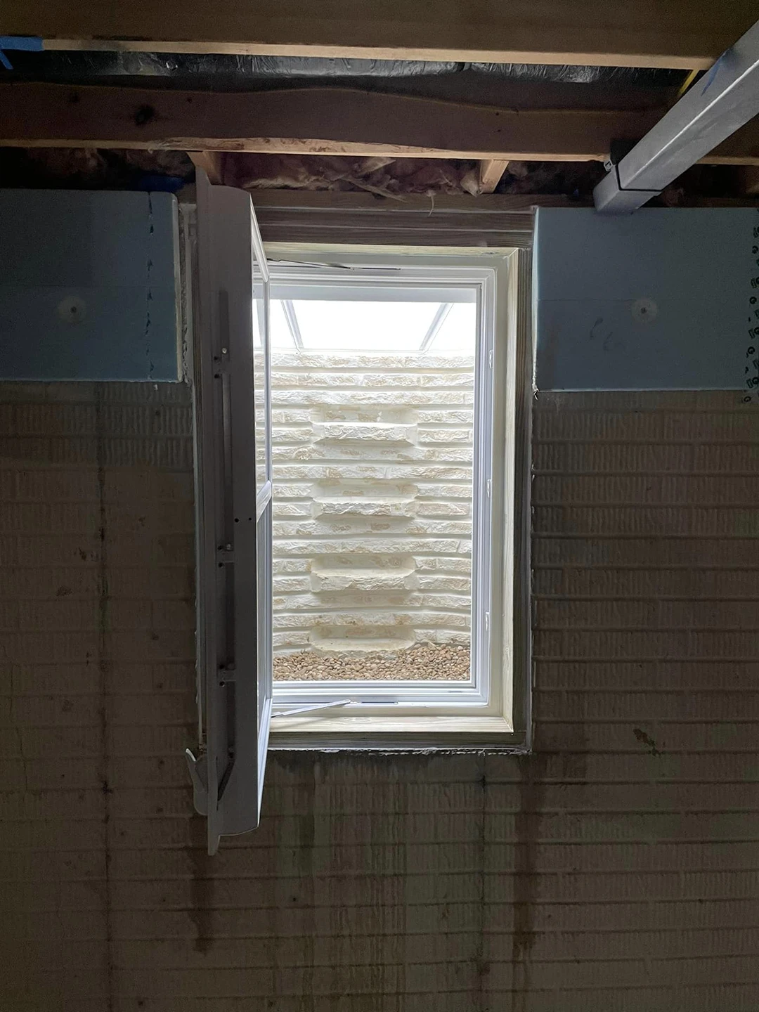 Basement Escape into Quarry View Well